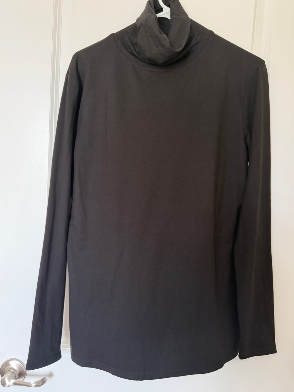 Men's Black Turtleneck Sweater
